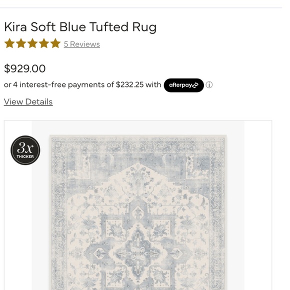 New in box 10x14 Ruggable Rug - Picture 3 of 4